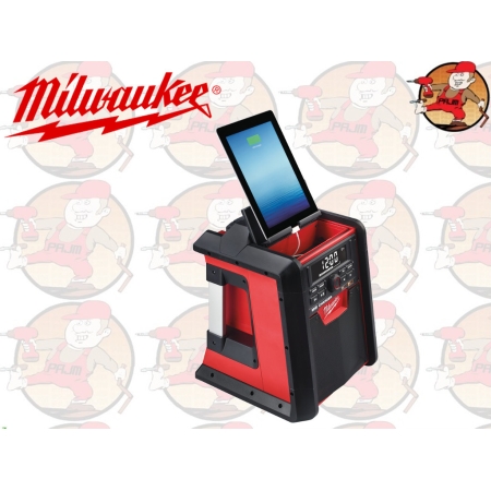 M18RC-0 radio/ ładowarka w miejscu pracy MILWAUKEE M 18 RC-0 , nr. 4933446639 M18RC-0 radio/ ładowarka w miejscu pracy MILWAUKEE M 18 RC-0 , nr. 4933446639